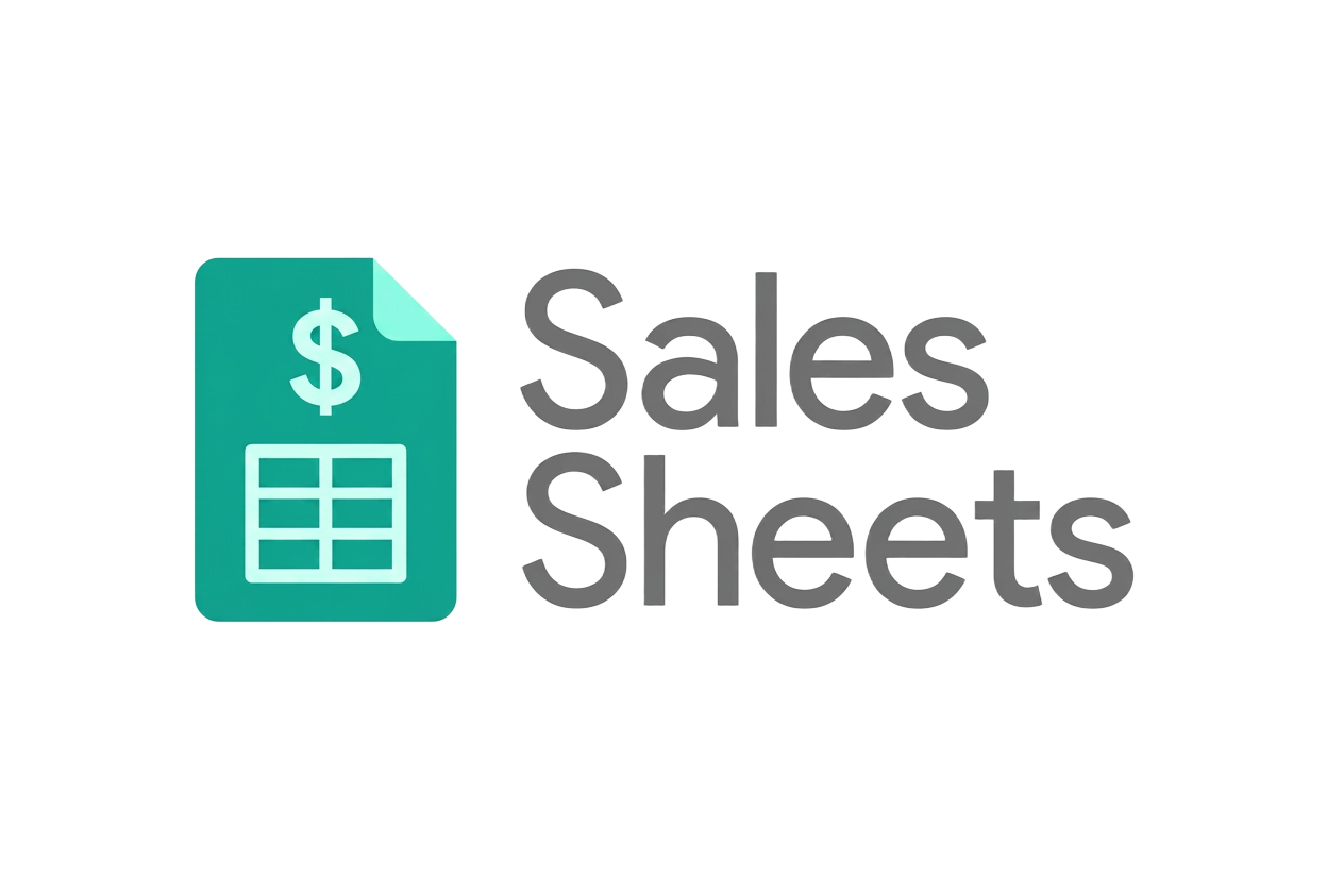 Salesheet